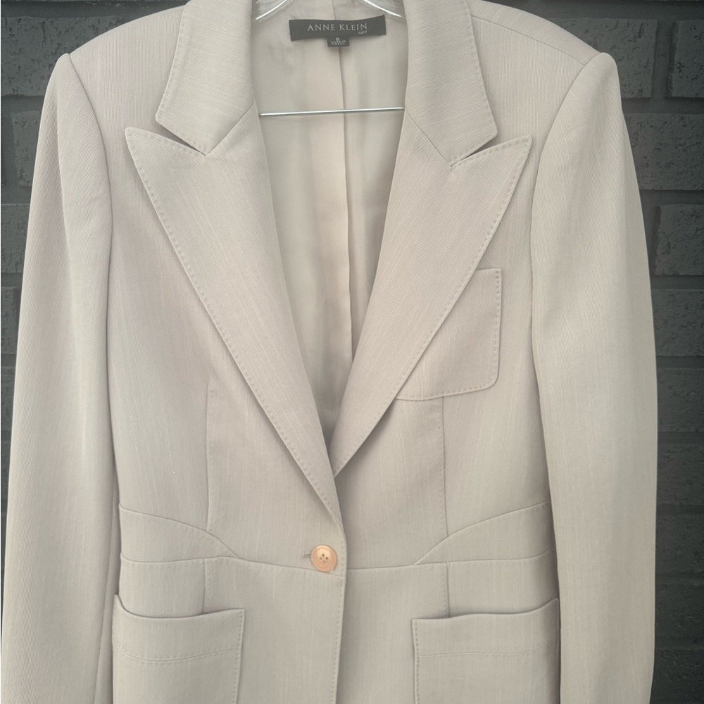 Anne Klein Women's Beige Blazer